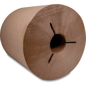 Morsoft Controlled Towels, Y-Notch, 8" x 800 ft, Kraft, 6/Case