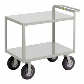 Instrument Cart w/Shelves & Hand Guard, 1200 lb. Cap, 36"L x 24"W x 34"H, Gray