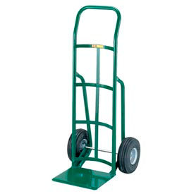 Reinforced Nose Hand Truck T-200-10P - Continuous Handle - 10 x 3.50 Pneumatic