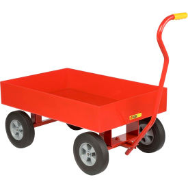 Nursery Wagon Truck LDW-2436-X6-10 - Steel Deck - 6" Sides - 10 x 2.75 Rubber
