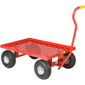 Nursery Wagon Truck - Perforated Deck - 10 x 3.50 Pneumatic Wheels