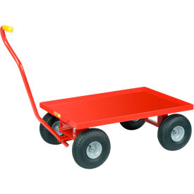 Nursery Wagon Truck LW-2436-10P - Steel Deck - 10 x 3.50 Rubber Wheel