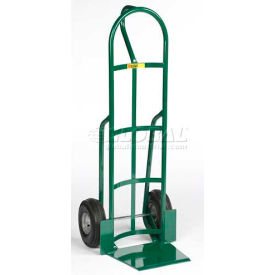 Shovel Nose Hand Truck, Loop Handle, 10" Pneumatic Wheels, 800 lb Capacity