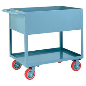12" Deep Shelf Truck, 1200 lb. Capacity, 30"L x 18"W x 35"H, Gray