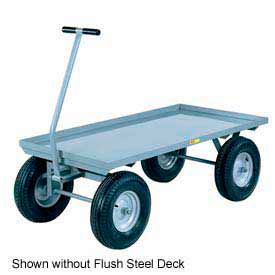 Wagon Truck CH-3060-12PFSD - Flush Deck - 30 x 60 - Pneumatic Wheels - 2000 Lb.