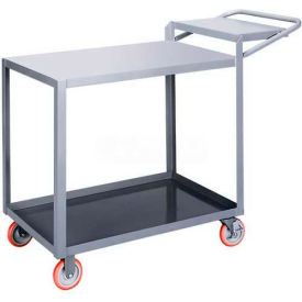 Order Picking Cart w/2 Shelves, 1200 lb Capacity, 36"L x 24"W x 39"H, Gray