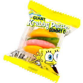 Giant Gummy Krabby Patty Original Packs, 36 Count