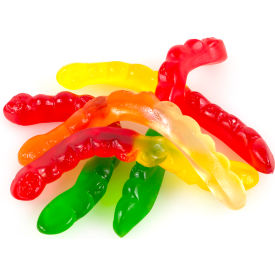 Gummi Worms Asst, 5 lb