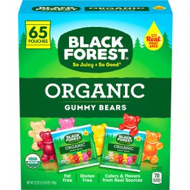Organic Gummy Bears, 0.8 oz, 65 Count
