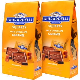 Chocolate Squares Milk & Caramel, 9.04 oz, 2 Pack