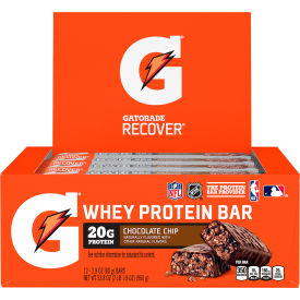 Chocolate Chip Whey Protein Bar, 2.8 oz, 12 Count