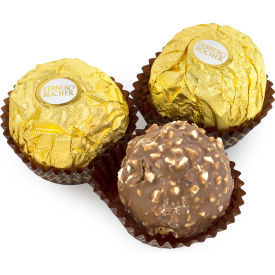 Hazelnut Chocolate Diamond Gift Box, 48 Pieces