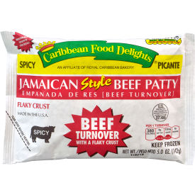 Jamaican Style Spicy Beef Empanadas, 10 Count