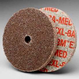 EXL Unitized Wheel 3" x 1/4" x 1/4" Aluminum Oxide 8A MED