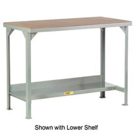 Welded Steel Workbench - Shop Top & Open Base - 48"W x 24"D x 36"H