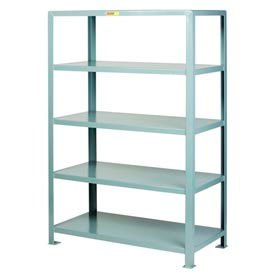 5 Shelf Heavy-Duty Welded Steel Shelving, 48"W x 24"D x 72"H