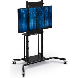 iTeach Spider Flat Panel Cart - Manual Height Adjustable