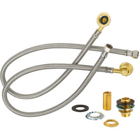 Flexible Water Line Kit with Mounting Hardware