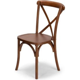 Commercial Vineyard Estate Cross Back Chair - Medium Natural