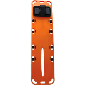 Aquatic Plastic Spineboard With Head Blocks And Straps