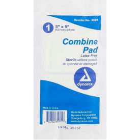 Combine/ABD Pads Sterile 5X9, 20 PCS