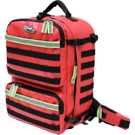 Tarpaulin Red Fluid-Resistant Rescue And Tactical EMS Bag