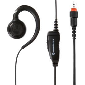 Swivel Earpiece w/ Short Cord, Inline PTT & Mic for use with CLP Portable Radios