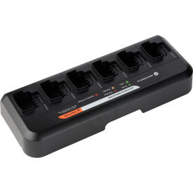 6 Unit Rapid Rate Charger for CP185, CP100d Portable Radios