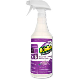 Odor Eliminator And Disinfectant, Lavender, 32 Oz Spray Bottle, 12/Carton
