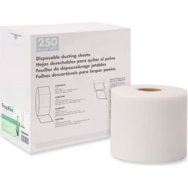 Trapeze Disposable Dusting Sheets, 8" X 125 Ft, 250 Sheets/Roll