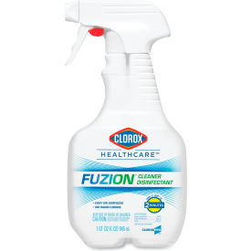 Fuzion Cleaner Disinfectant, Unscented, 32 Oz. Spray Bottle, 9/Carton