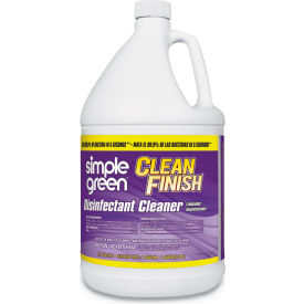 Clean Finish Disinfectant Cleaner, 1 Gal Bottle, Herbal