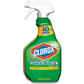 Clean-Up Cleaner + Bleach, Original, 32 Oz. Spray Bottle, 9/Carton