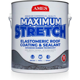 Max STRETCH Roof Coating & Sealant - White 1 Gallon Pail