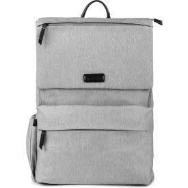 Bugatti Reborn Collection Lightweight Backpack, Polyester, Gray