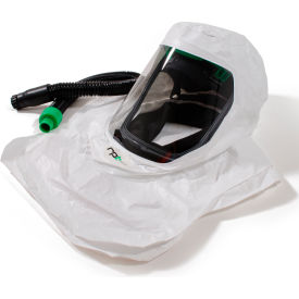 RPB Safety T-Link QC Hood, Hard Hat, Breathing Tube, Constant Flow