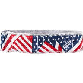 Chill-Its 6605 High-Performance Headband, Stars/Stripes, One Size