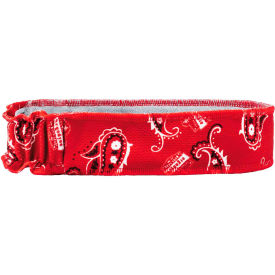 Chill-Its 6605 High-Performance Headband, Red Western, One Size