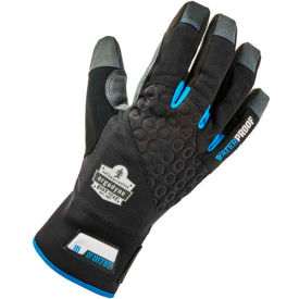 ProFlex 817WP Thermal Waterproof Utility Gloves, Black, Small