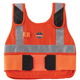 Phase Change Cooling Vest Only, FR Protection, Orange, S/M