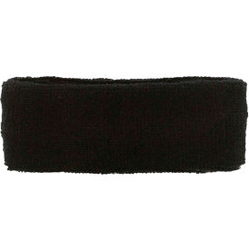 Chill-Its 6550 Head Sweatband, Black, One Size