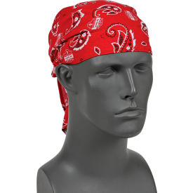 Evaporative Cooling Triangle Hat, Red Western, One Size