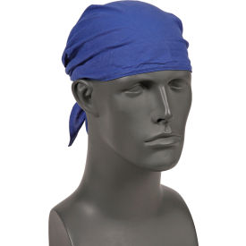 Chill-Its 6710 Evaporative Cooling Triangle Hat, Solid Blue, One Size