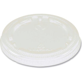 Fiber Cup Lids, 3.1" Diameter x 0.4"H, Clear