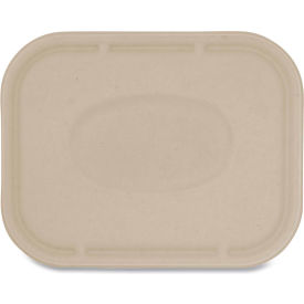 Fiber Lids for Fiber Containers, 7.8 x 10.1 x 0.5, Natural