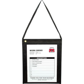 Hanging Shop Ticket Holder with Fabric Back, 9" x 12", 15/Box