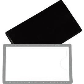 Slap 'N Go Magnetic Holders, Side Load, 4-1/4" x 2-1/2", Gray, 10/Pack