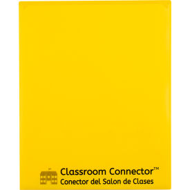 Classroom Connector School-to-Home Folders, Yellow, 25/Box