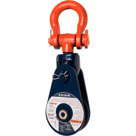 Crosby Block 4-1/2" Snatch w/Shackle For 1/2" WR