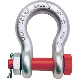 Galvanized Carbon Shackle 7/16", 1-1/2T WLL